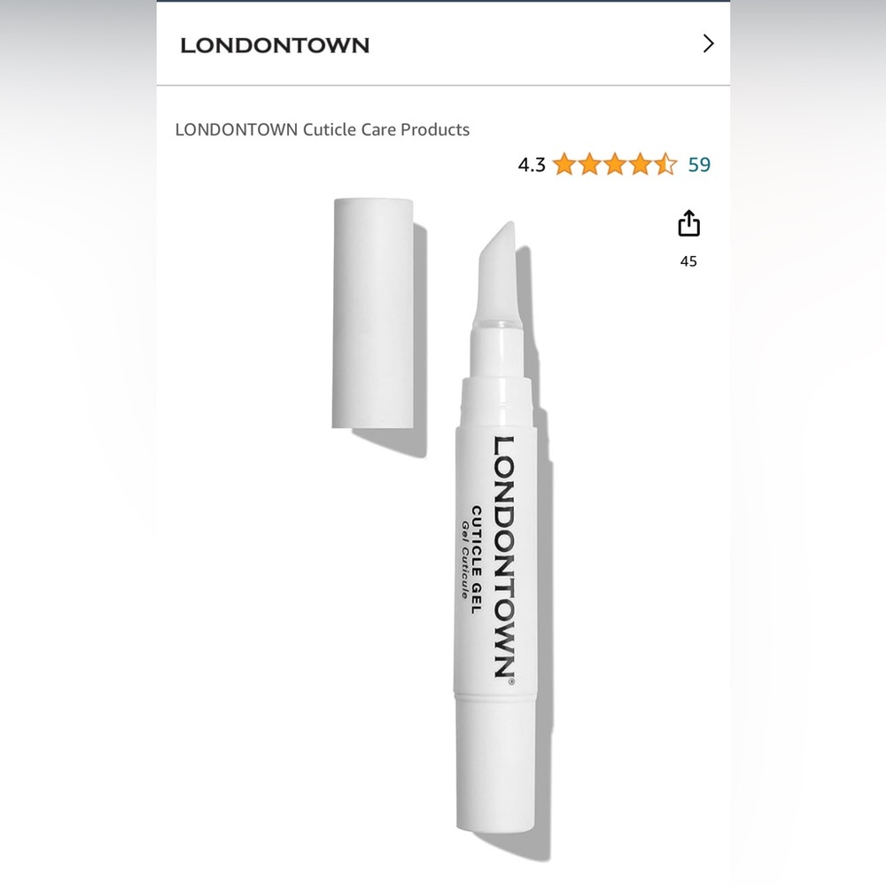 NEW in Box Londontown Vegan Cuticle Crème